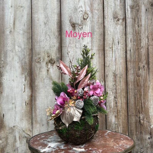 signature boule rose M